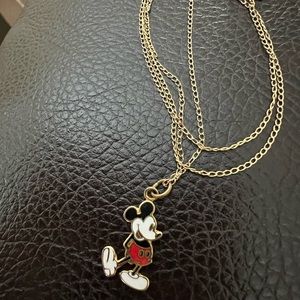 Mickey gold child’s Mickey Mouse Disney pendent
